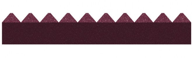 Saturn Pyramid  SP600-100 Side Burgundy