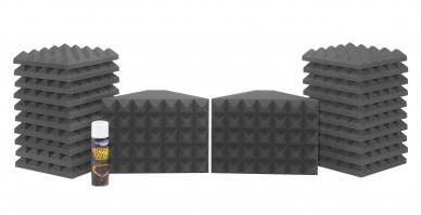Saturn 1 Acoustic Treatment Room Kit - Charcoal